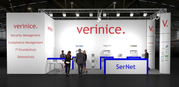 verinice booth at it-sa 2022