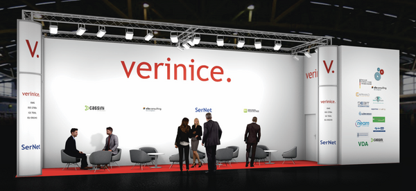 verinice-Stand auf der it-sa 2021