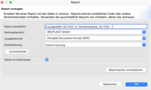 verinice 1.25: Erweiterungen im Reporting für das BCM